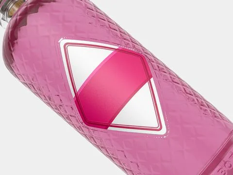 Gin bottle Stock Illustration