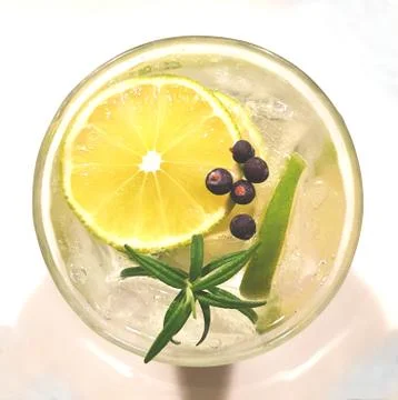 Gin Tonic Foto stock