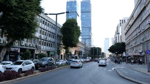 Gindi tel aviv Vídeo Stock 124143369