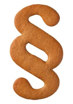 Gingebread Paragraph Cookie Stock Photos
