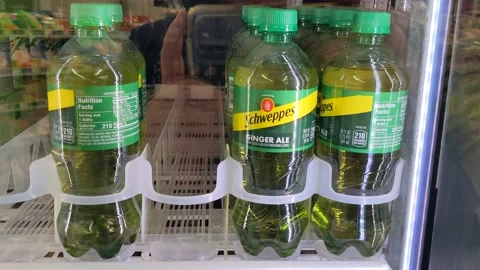 Ginger Ale Soda Stock Footage 197124526