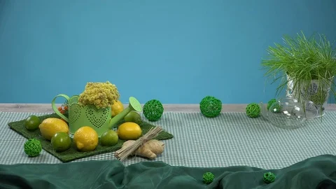 Ginger and Lemograss Video stock 79822440