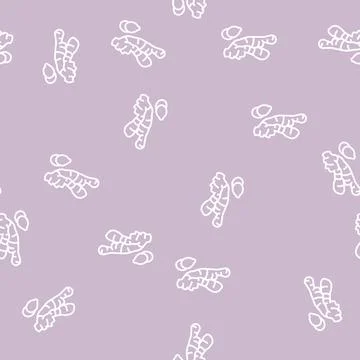 Ginger aromatherapy color icon vector isolated illustration Illustrazione stock