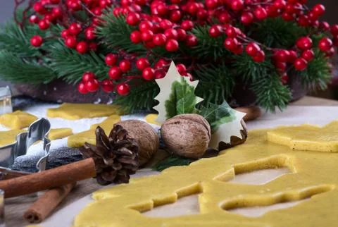 Ginger baking Stock Photos