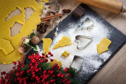 Ginger baking Stock Photos