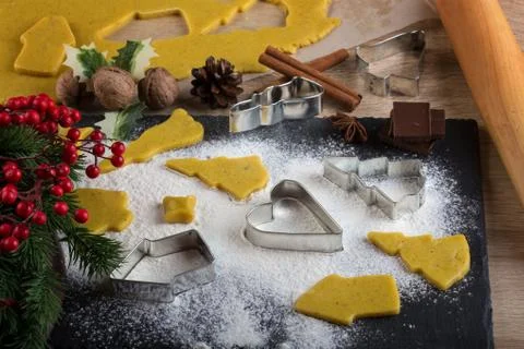 Ginger baking Stock Photos