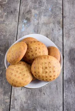 Ginger biscuits Foto stock