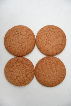 Ginger biscuits Stock Photos
