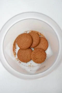 Ginger biscuits Stock Photos