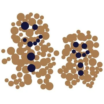 Ginger bread Christmas seamless pattern design イラスト素材