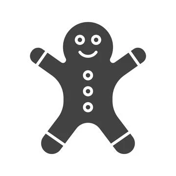 Ginger Bread icon vector image. Stock Illustration