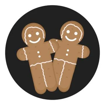 Ginger Bread Illustrazione stock