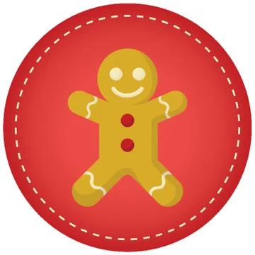 Ginger Bread Illustrazione stock