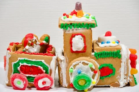 Ginger Bread Train 写真素材