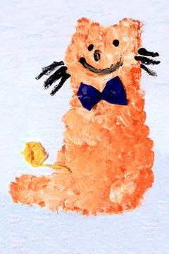 Ginger cat Stock Illustration