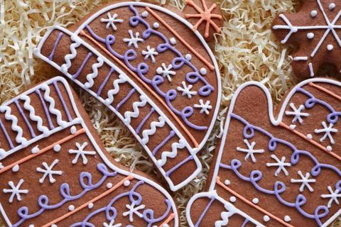 Ginger Cookies Stock Photos