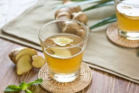Ginger drink Stock Photos