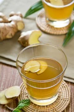 Ginger drink Stock Photos