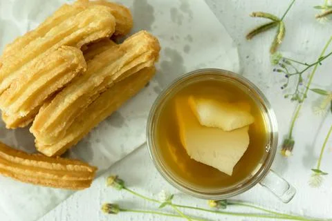 Ginger drink Foto stock