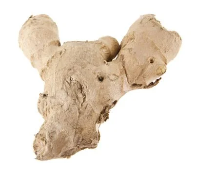 Ginger isolated on white background Stock Photos