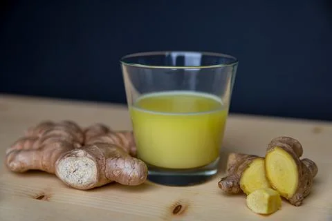 Ginger juice Stock Photos