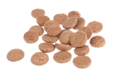 Ginger nuts, Dutch candy for Sinterklaas event in december Stock Photos