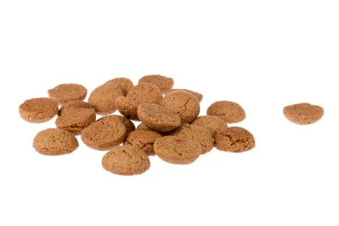 Ginger nuts, dutch sweets at 5 december party Stock Photos