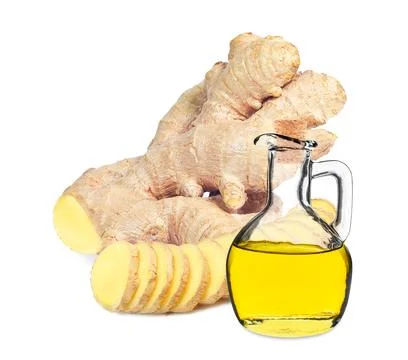 Ginger oil Stock Photos