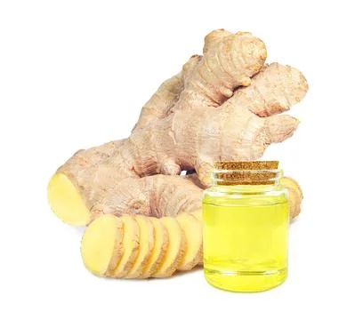 Ginger oil Stock Photos