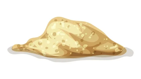 Ginger powder icon animation Stock Footage 152563499