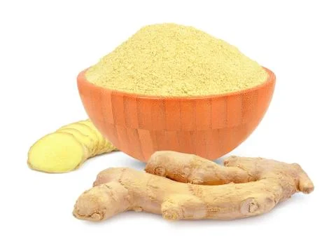 Ginger powder Stock Photos