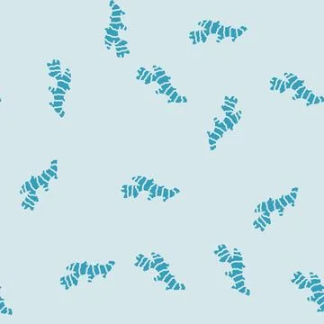 Ginger root ayurvedic herb glyph seamless pattern Stock Illustration