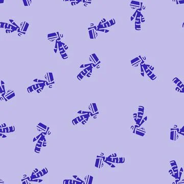 Ginger root ayurvedic herb glyph vector seamless pattern Stock Illustration