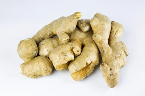 Ginger Root Close up Stock Photos