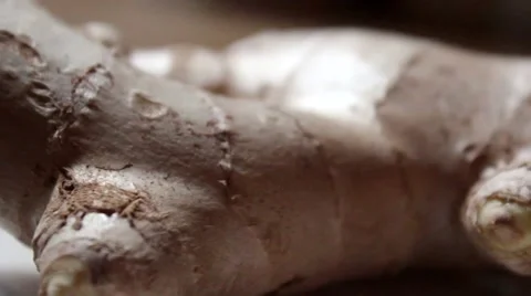 Ginger Root Stock Footage 42372330