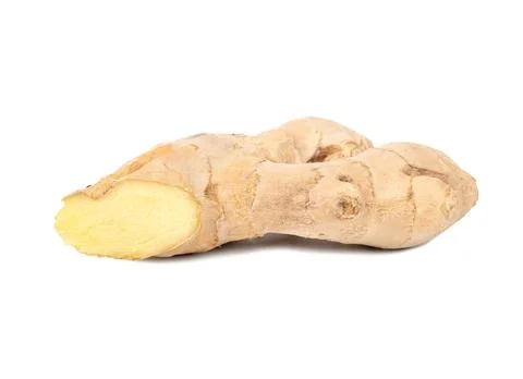 Ginger root isolate Stock Photos