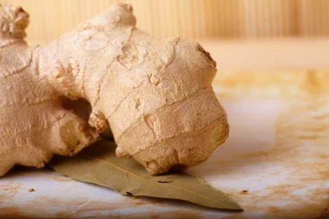 Ginger root Stock Photos