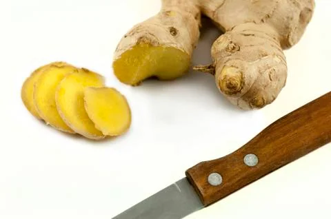 Ginger root Stock Photos
