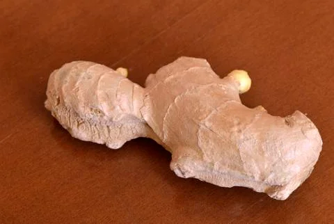 The ginger root Foto stock