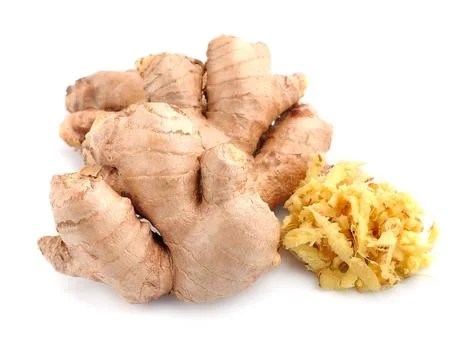 Ginger root. Stock Photos