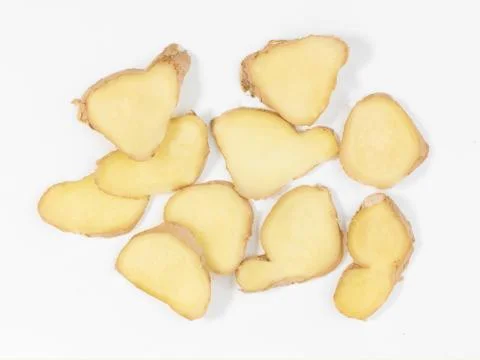 Ginger sliced Stock Photos