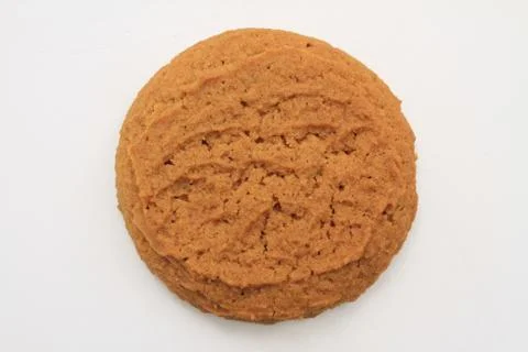 Ginger snap biscuits Stock Photos