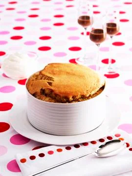 Ginger souffle Stock Photos