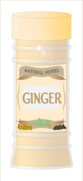 Ginger spice Stock Illustration