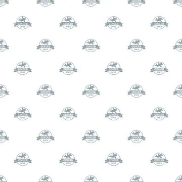 Ginger spice pattern seamless Stock Illustration
