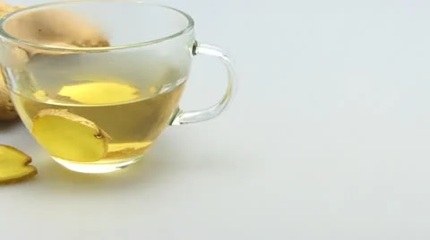 Ginger tea Video stock 21550995