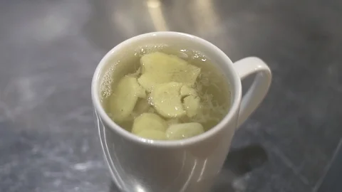 Ginger tea Stock Footage 101615071