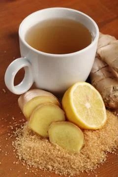 Ginger tea Stock Photos
