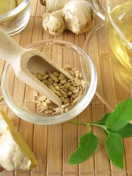 Ginger tea Stock Photos