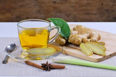 Ginger tea Stock Photos